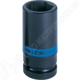 Головка торцевая ударная глубокая шестигранная 3/4", 24 мм, KING TONY, 643524M