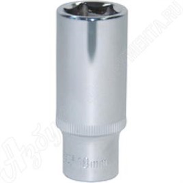 Головка торцевая глубокая 3/8"DR 18 мм, OMBRA, 138118