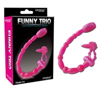 Erokay Funny Trio
Эрекционное кольцо с анальной цепочкой