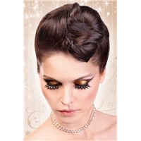 Baci Lashes, черный 
Накладные ресницы со стразами