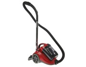 Пылесос Centek CT-2530, 2300 Вт, мощность всасывания 400Вт, 2 л, красно-черный