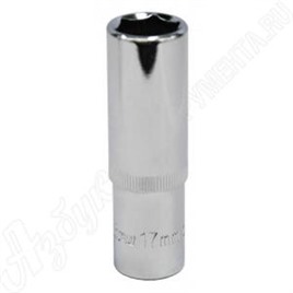 Головка торцевая глубокая 1/2"DR 16 мм, OMBRA, 112116