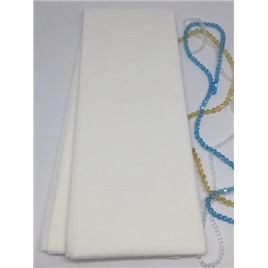 Бумага крепированная 50х250см. арт. RLN001 (белый)