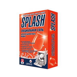 Splash специальная соль для посудомоечных машин