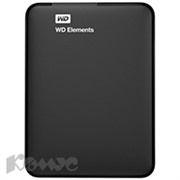 Портативный HDD WD Elements Portable 1Tb USB3.0(WDBUZG0010BBK-EESN)черн