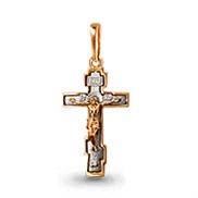 Крест золотой № 11940, золото 585°