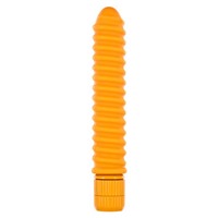 Toy Joy Funky Ribbed Vibe, оранжевый
Вибратор со спиралевидным рельефом