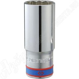 Головка торцевая глубокая двенадцатигранная 1/2", 13 мм, KING TONY, 423013M