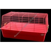 KREDO Клетка для кроликов в коробке 60х36х32см с кормуш. для сена