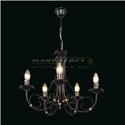 				Maxisvet Ковка 2-4305-5-BK+BR E14 Люстра