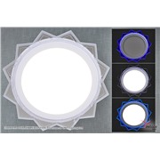  Reluce 31186-9.0-001MH LED18+6W BL панель светодиодная