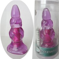 Sextoy анальная пробка, фиолетовая
Спиралевидная