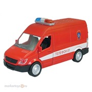 Модель Germany Panel Van пожарная охрана 33872W 1:34/39