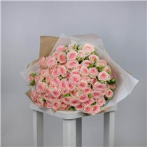 Пионовидная кустовая роза