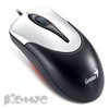 Мышь компьютерная Genius NetScroll 100 Optical, 800 dpi, PS/2, silver