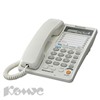Телефон Panasonic KX-TS2368RUW белый,2-х линейный,ЖК дисплей
