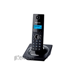 Телефон Panasonic KX-TG1711RUB,чёрный,АОН,тел.книга 50ном.