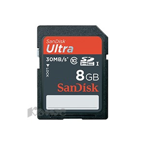 Карта памяти SanDisk Ultra SDHC 8GB Class10(SDSDU-008G-U46)