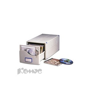 Бокс для CD/DVD дисков РО для 30 CD MB-30SL 185х150х375мм с замком