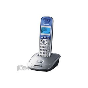 Телефон Panasonic KX-TG2511RUS серебристый,АОН.гр.связь