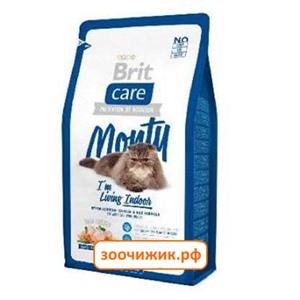 Сухой корм Brit Care Cat Monty Indoor для кошек, живущих в квартире 7кг