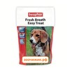 Лакомство " BREAT TREAT" Beaphar  подушечки  для чистки зубов у собак  150 гр.