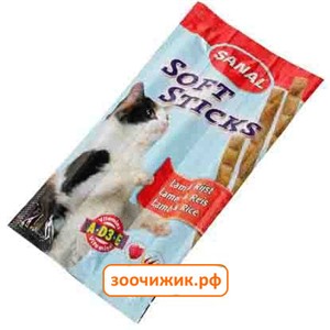 Лакомство Sanal Палочки для кошек с ягненком и рисом (3шт) SC3850