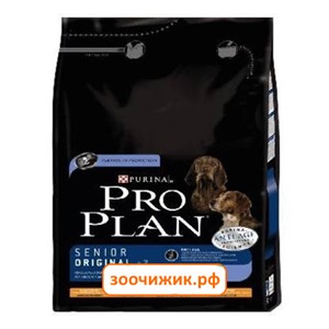 Сухой корм Pro Plan для собак (для стареющих) курица+рис (3 кг)