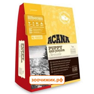 Сухой корм Acana Puppy & Junior для щенков (для средних пород) 340 гр.