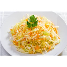 Капуста квашенная, с морковью. 1 кг.