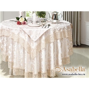 Скатерть круглая Asabella K10-8C (диаметр 235 см)