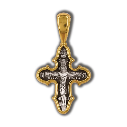 Распятие Христово. Валаамская икона Божией Матери. Православный крест