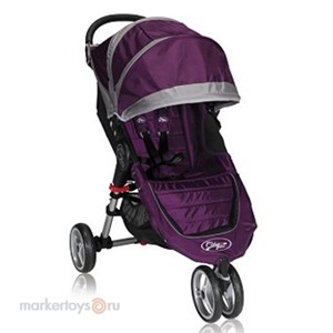 Коляска ВО11228 Трость 3-х кол. фиолет-серый  Baby Jogger