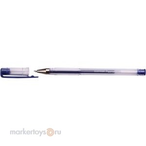 Ручка гелевая синяя Plasma 80846