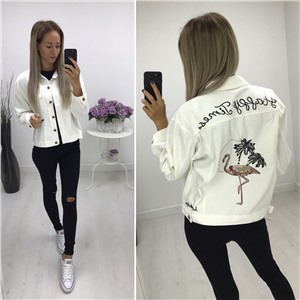 ps498_340349w Куртка джинсовая женская