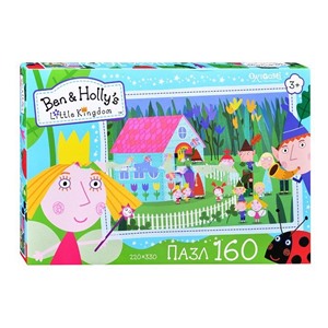 Пазл 160А "Идем в гости" Ben & Holly.
