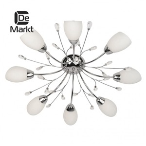 				DeMarkt Нежность хром 8*60W E14 Люстра