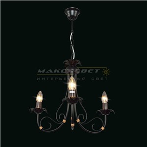 				Maxisvet Ковка 2-4305-3-BK+BR E14 Люстра