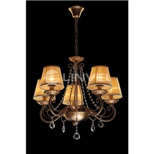 				Linvel LV 8622/5 E14 матовое золото Люстра