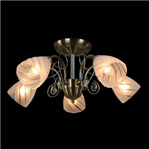 				Linvel LV 8409/5 античная бронза Люстра