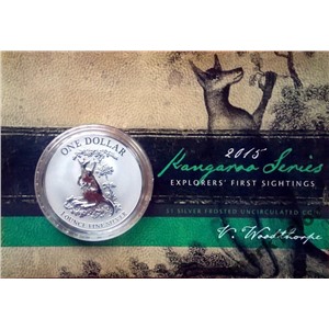 Австралия 2015 1 доллар Кенгуру UNC