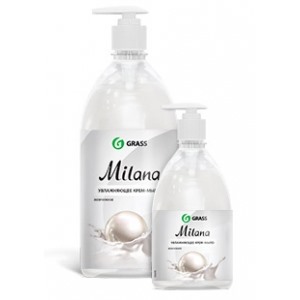 Жидкое крем-мыло MILANA жемчужное 500 мл с дозатором