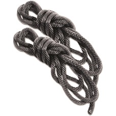Набор Silky Rope Kit: 2 чёрные верёвки для шибари