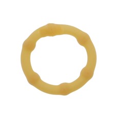 Телесное эрекционное кольцо LOVE RUBBER COCK RING