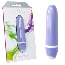 Мини-вибромассажер Quantum из серии VIBE THERAPY - 9 см.