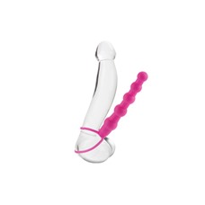 Насадка для двойного проникновения Love Rider Beaded от California Exotic Novelties, 14.5 см