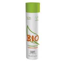Массажное масло BIO Massage oil cayenne pepper с кайенским перцем - 100 мл.