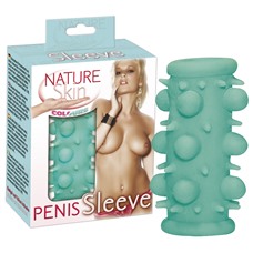 Мужская насадка NatureSkin Colours PenisSleeve - 7,5 см.