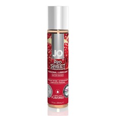 Лубрикант с ароматом граната JO Flavored Sweet Pomegranate - 30 мл.