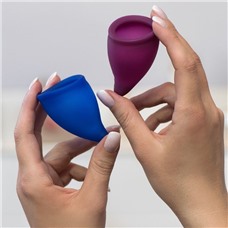 Набор из 2 менструальных чаш Fun cup Size B Kit